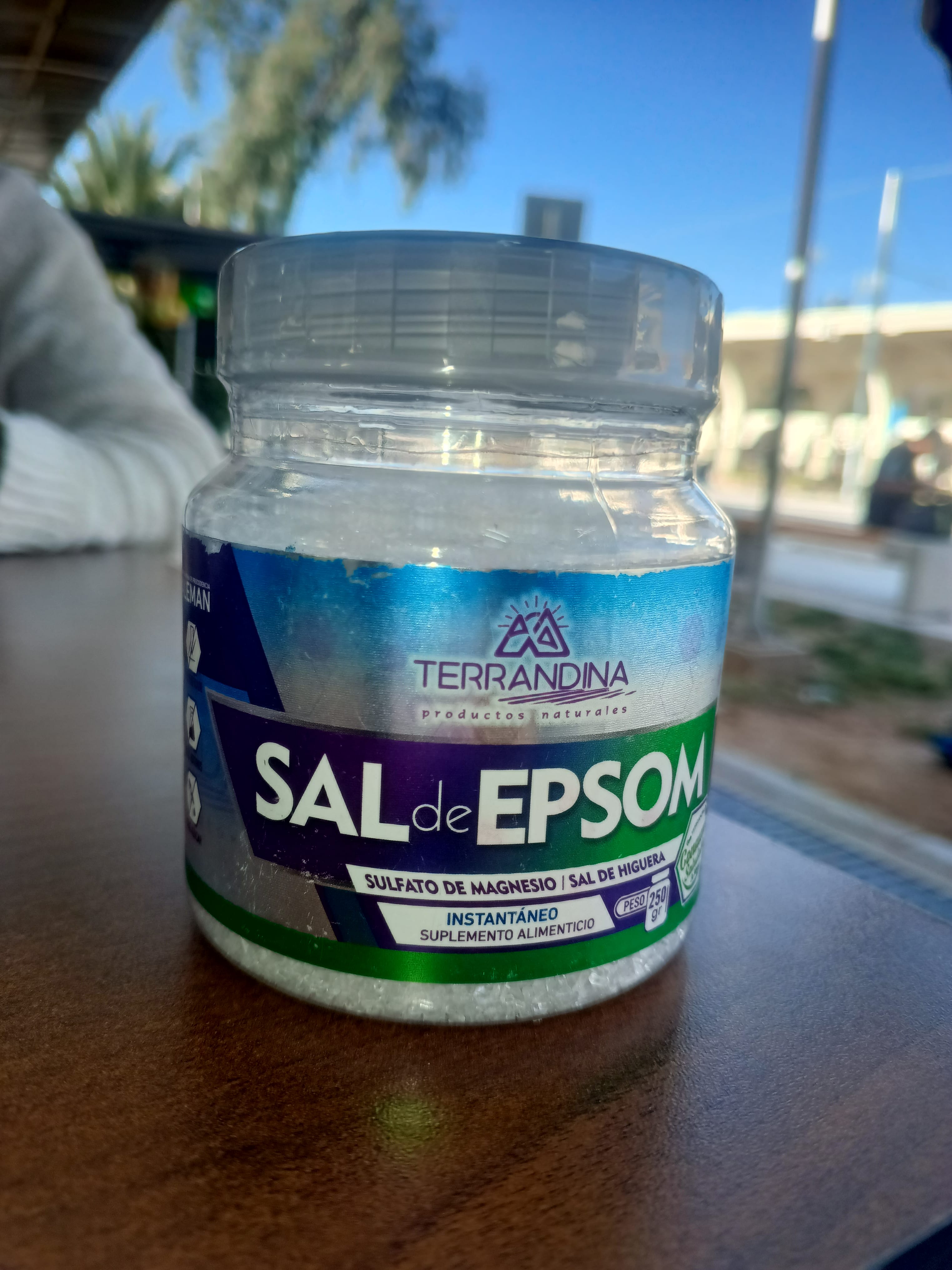 Sal de Epsom / Sulfato de Magnesio