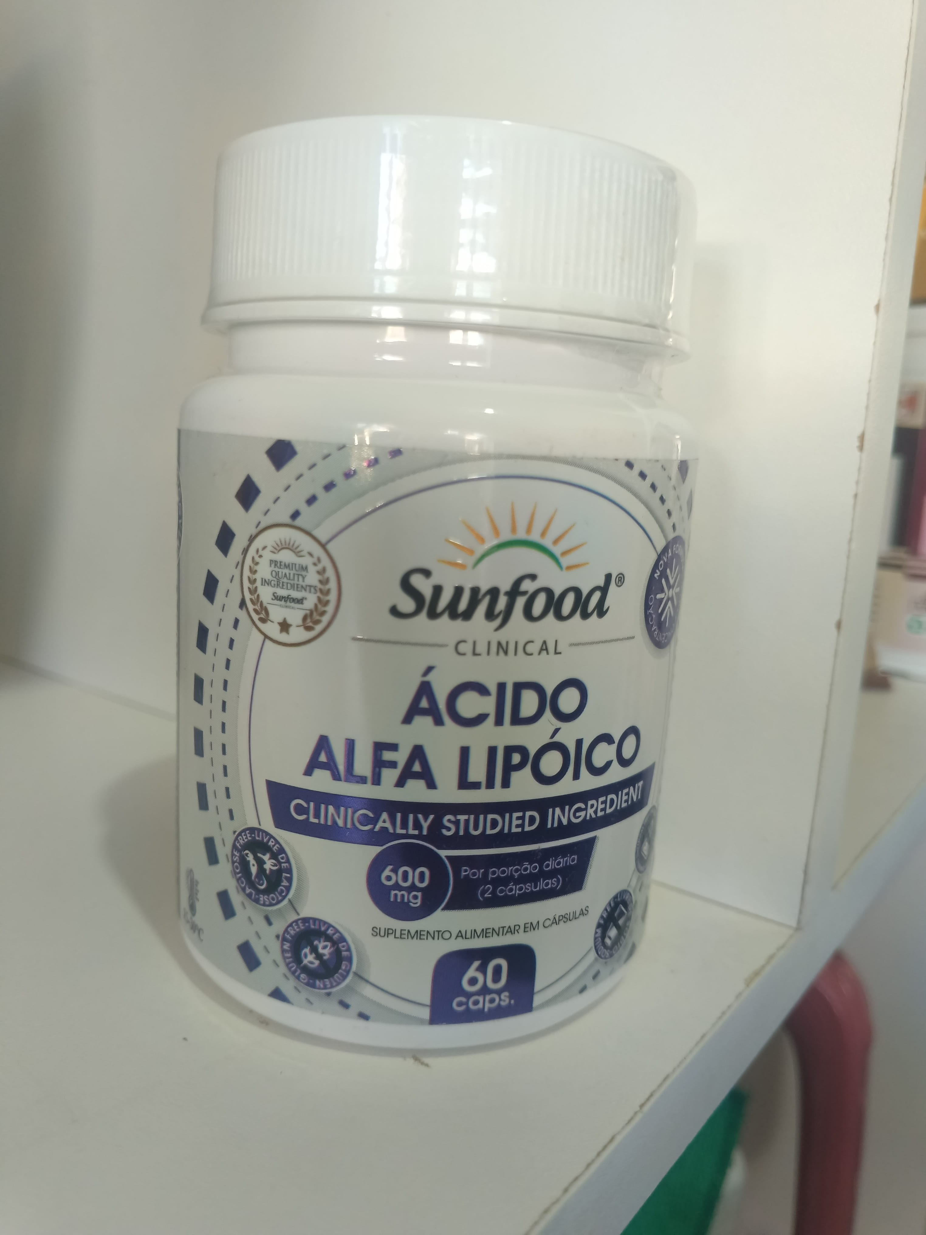 ÁCIDO ALFALIPOICO Sunfood Clinical